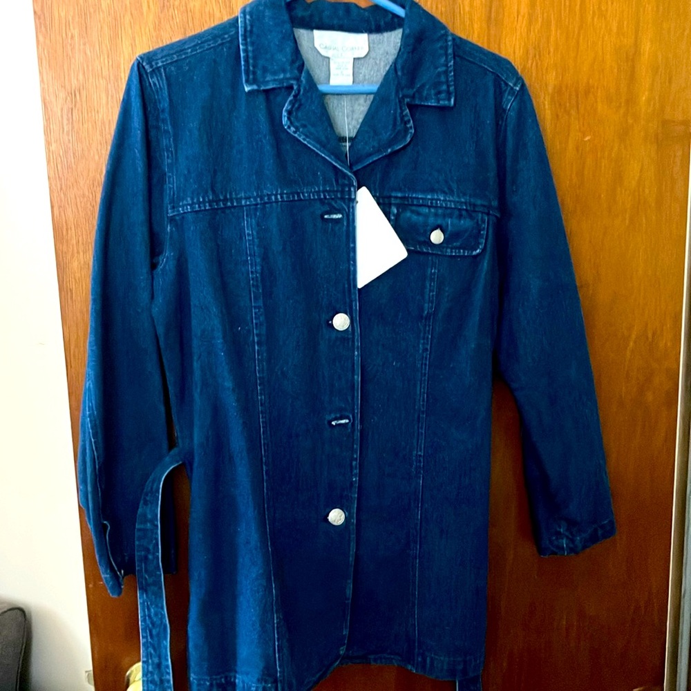 NWT 90’s Casual Corner Denim Overshirt